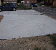 Vue globale des places de parking