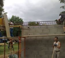 Le ferraillage du bandeau