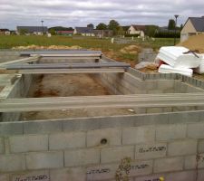 Murs de soubassements.