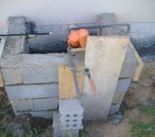 Cr&eacute;ation de la dalle pour le module ext&eacute;rieur dela chaudi&egrave;re