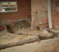 Les mecs et maman ont bien boss&eacute; samedi!