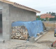 Nos 6 steres de bois pour l'hivers