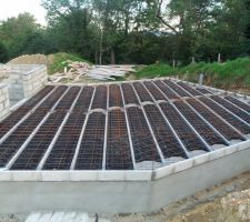 Hourdis PVC sur VS s&eacute;jour