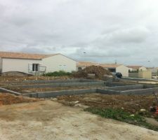 Vide sanitaire 3 rangs terminé