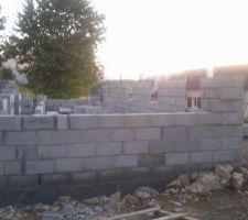 Vision de l'emplacement de nos fenetres au rez de chauss&eacute;.