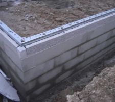 Debut de structure metallique