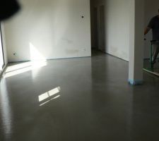 Dalle Anhydrite coulé