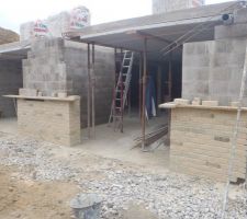 1&egrave;re photo des briques