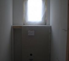 Coffrage b&acirc;ti support WC suspendu bas