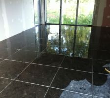 Nettoyage des dalles avant la pose des joints