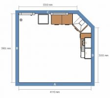 Plan de la cuisine