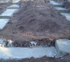 Coule beton fondation