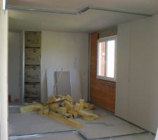 Une des futures chambres