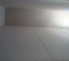 Plafond de l'étage