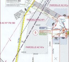 Plan détaillé du terrain