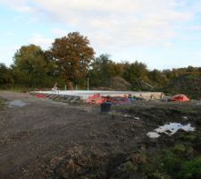 Dalle et terrassement