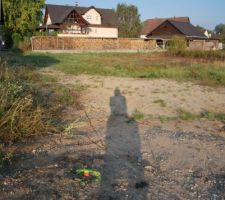 Etat des lieux avant le début des opérations de terrassement
