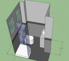 Projet de la salle d'eau