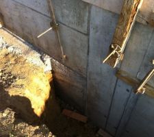 Détail de la liaison vide sanitaire et cave