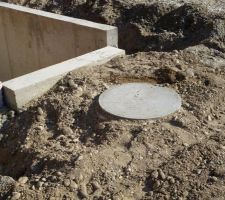 Forage des puits - Puit de captage terminé