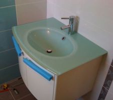 Notre vasque dans la salle de bain