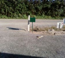 Installation de la boite aux lettres