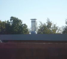 Conduit de cheminée abîmé