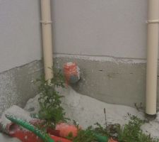 Probléme de découpe du crépis sur contour de la maison