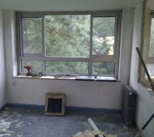 SàM : tissu tendu enlevé