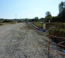 L'acc&egrave;s du terrain fin sept