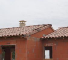 Mise en place du poujoulat pour le poêle à granulés