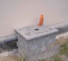 Dalle pour  accueillir la pompe a Chaleur (Daikin Altherma)