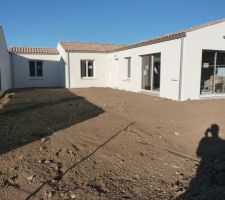 TAE, FT, EDF, pluviales et régalage de laterre ok 80%