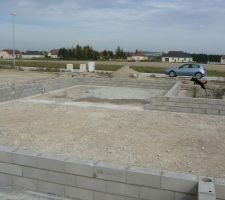 Création du terre plein
