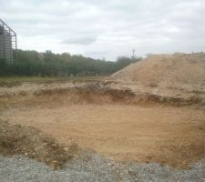 Terrassement 2, vue du chemin d'accès