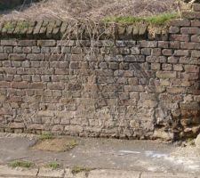 Le muret s'ecroule....

Nous alons l'aider un peu