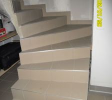 Escalier cave suite et fin