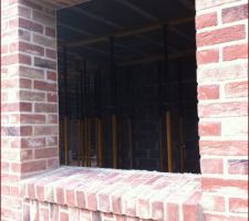 Appui de fen&ecirc;tre en brique