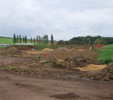 Notre terrain quelque part part la lol !!