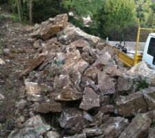 Démontage de la restanque