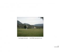 Le terrain, vue Sud Est