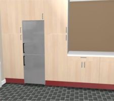 Plan fais depuis le site ikea "cuisine 3D"