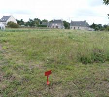 Angle Nord Ouest du terrain