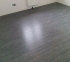 Le parquet de la chambre de ma fille...