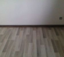 Le parquet de la chambre parentale!