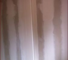 Raccord placo placard chambre