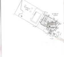 Implantation de la maison sur le terrain ainsi que l'assainissement individuel