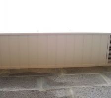 Caches moineaux PVC posés