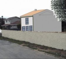 Maison 3D sur terrain