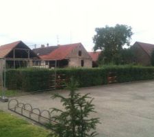 Voici les b&acirc;timent qui vont rester (vue nord est)